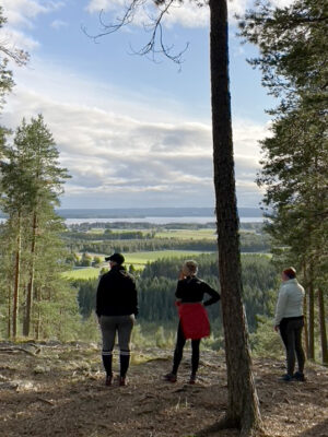 Luontoliikuntapoppoo Vuokatissa syksy